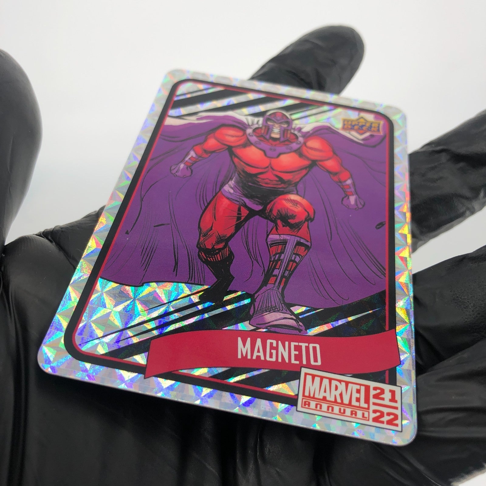 Marvel Card Magneto  Backscatters Annual Upper Deck Flair 2021 [NM]