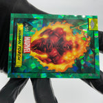 Marvel Card Human Torch 24 Green /99 Refractor Topps Sapphire 2024 [NM]