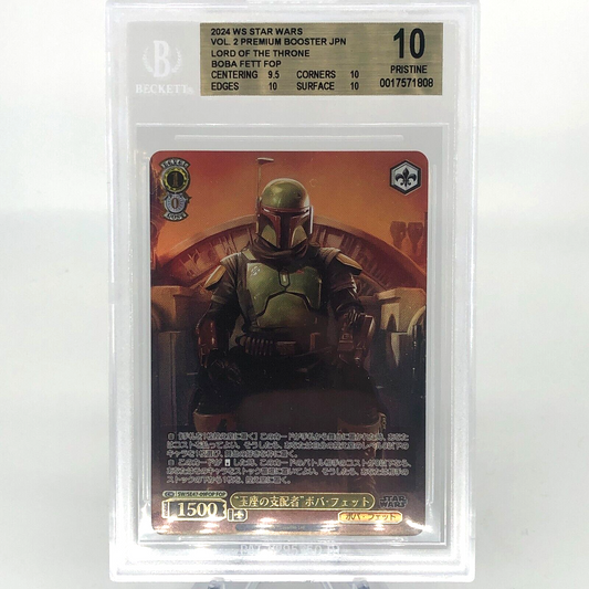 Weiss Schwarz BGS 10 Star Wars Vol.2 SE47-09FOP Boba Fett [10]
