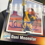 Marvel Card Dani Moonstar 80 Signed  /35 Tom Fleming Upper Deck Renditions [NM]