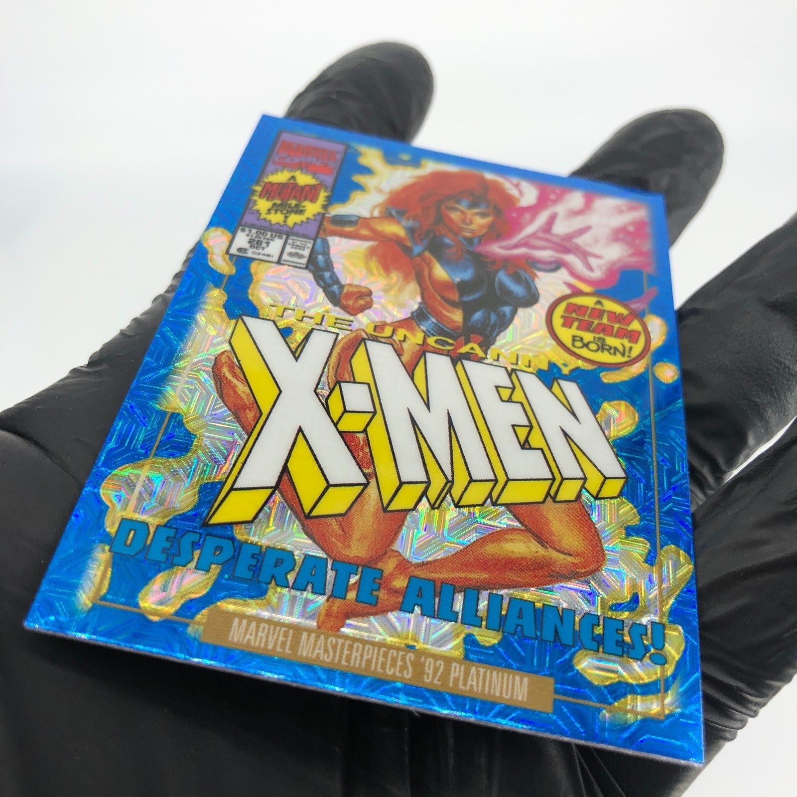 Marvel Card Jean Gray Traxx 46-V Variant  Fleer Upper Deck Masterpieces [NM]