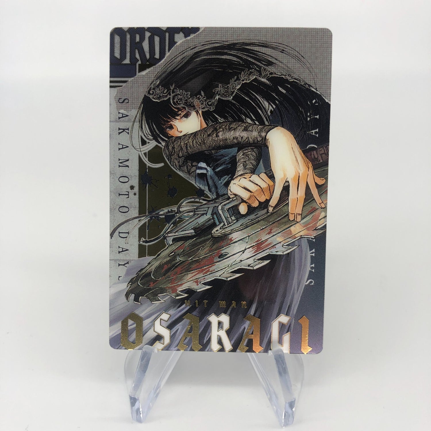 Sakamoto Days Card Wafer Osaragi SP-26 Holo Japanese [Mint]