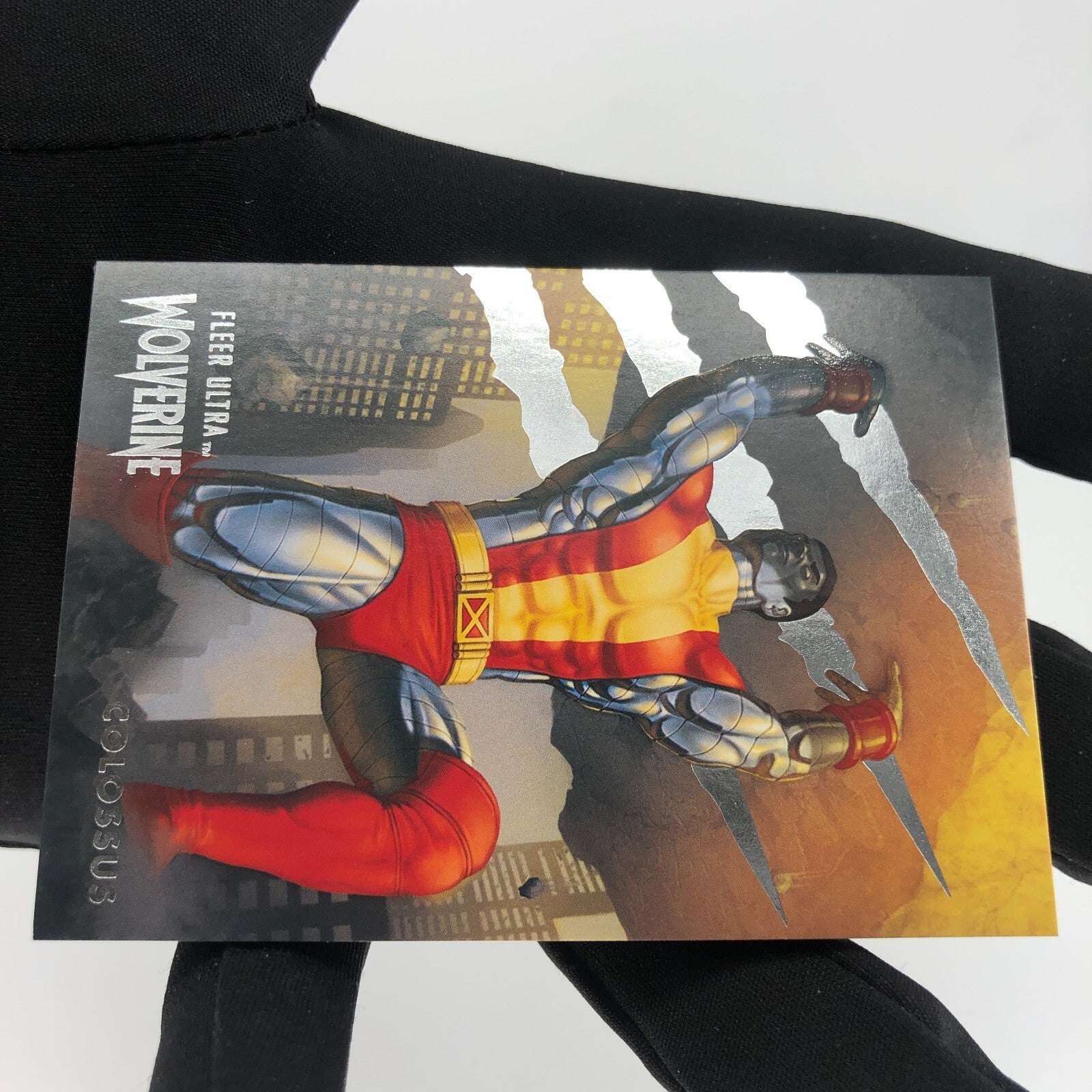 Marvel Card Colossus 77 Base Upper Wolverine Ultra [A]