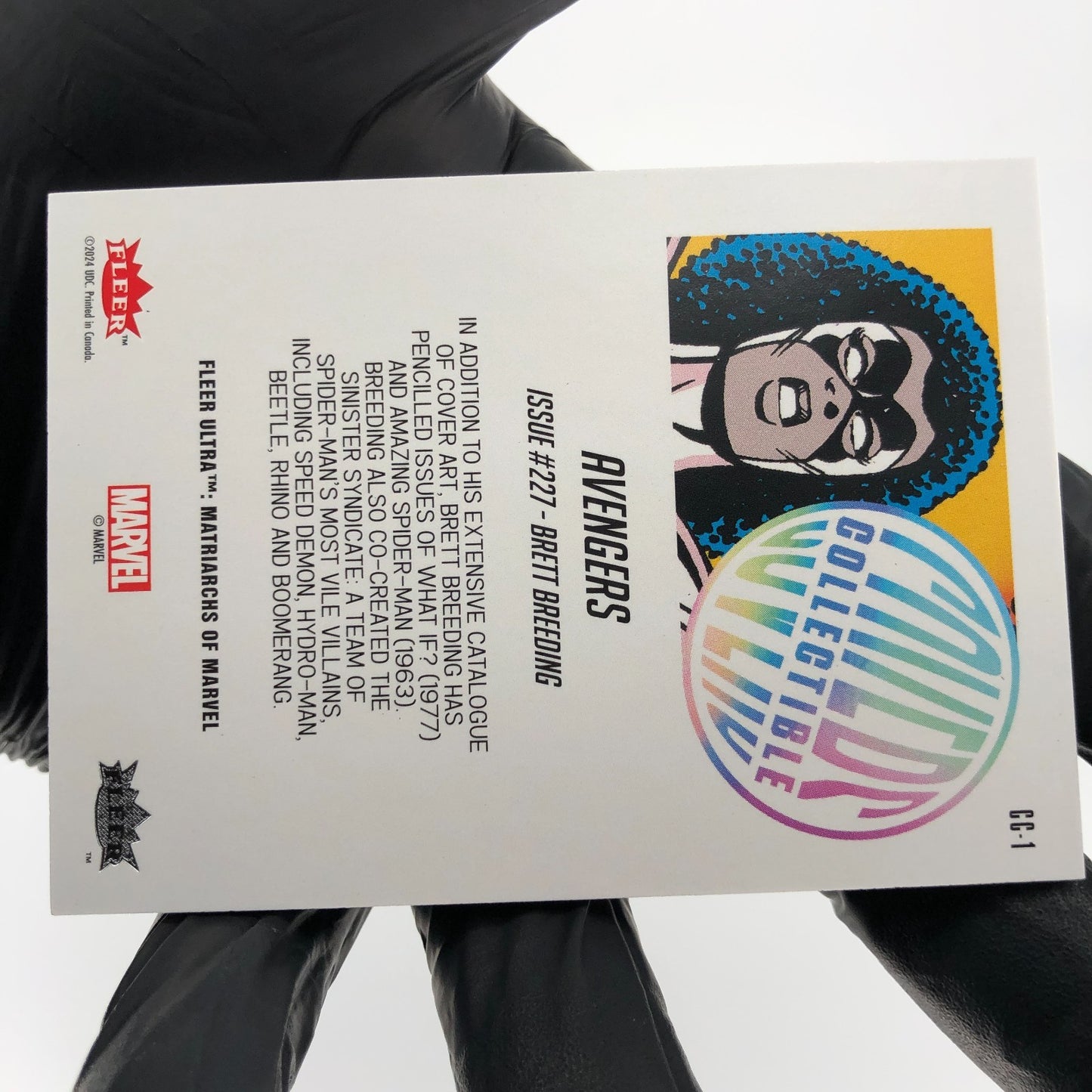 Marvel Card The Avengers CC-1 Covers Matriarchs 2024 Fleer Upper Deck [NM]