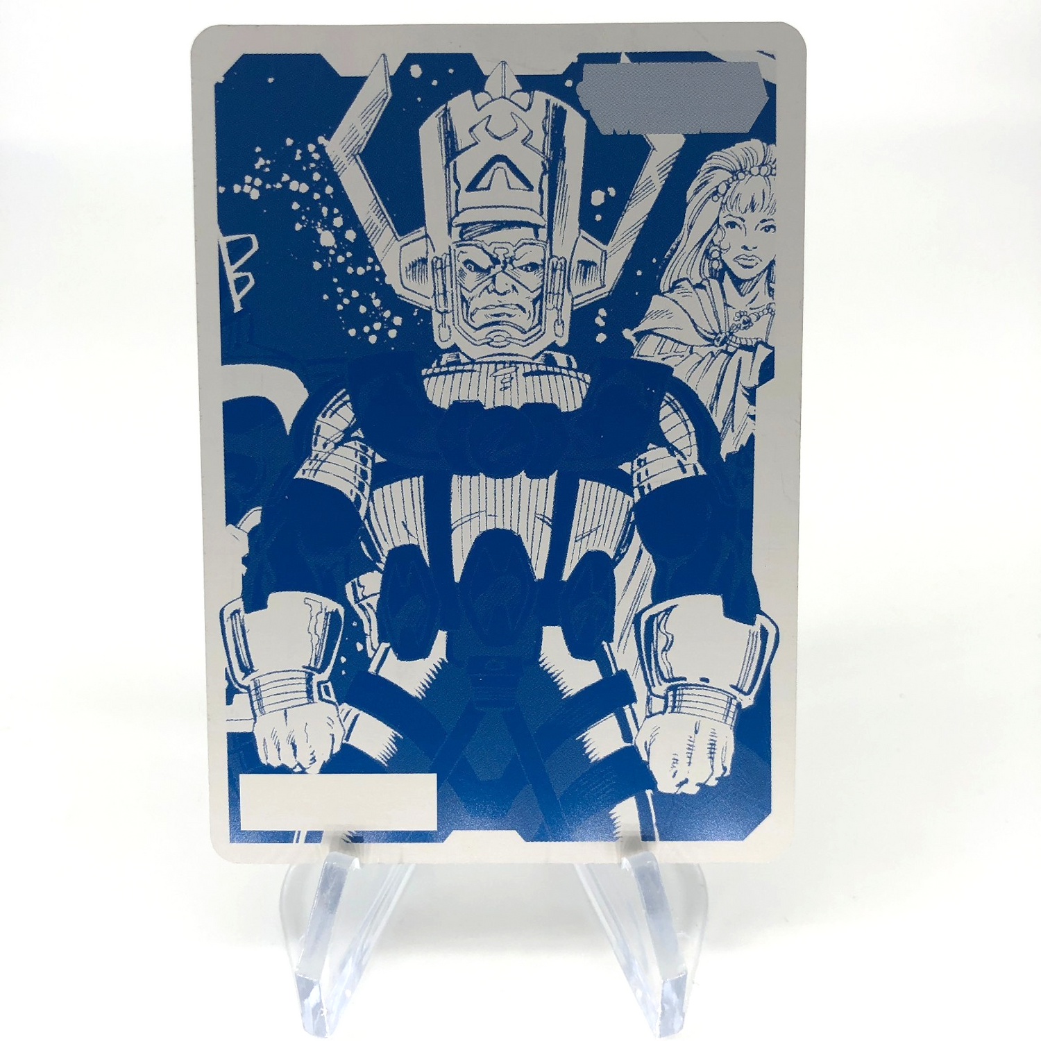 Marvel Card Galactus 22 Cyan Printing Plate Infinity Allegiance Upper Deck [NM]