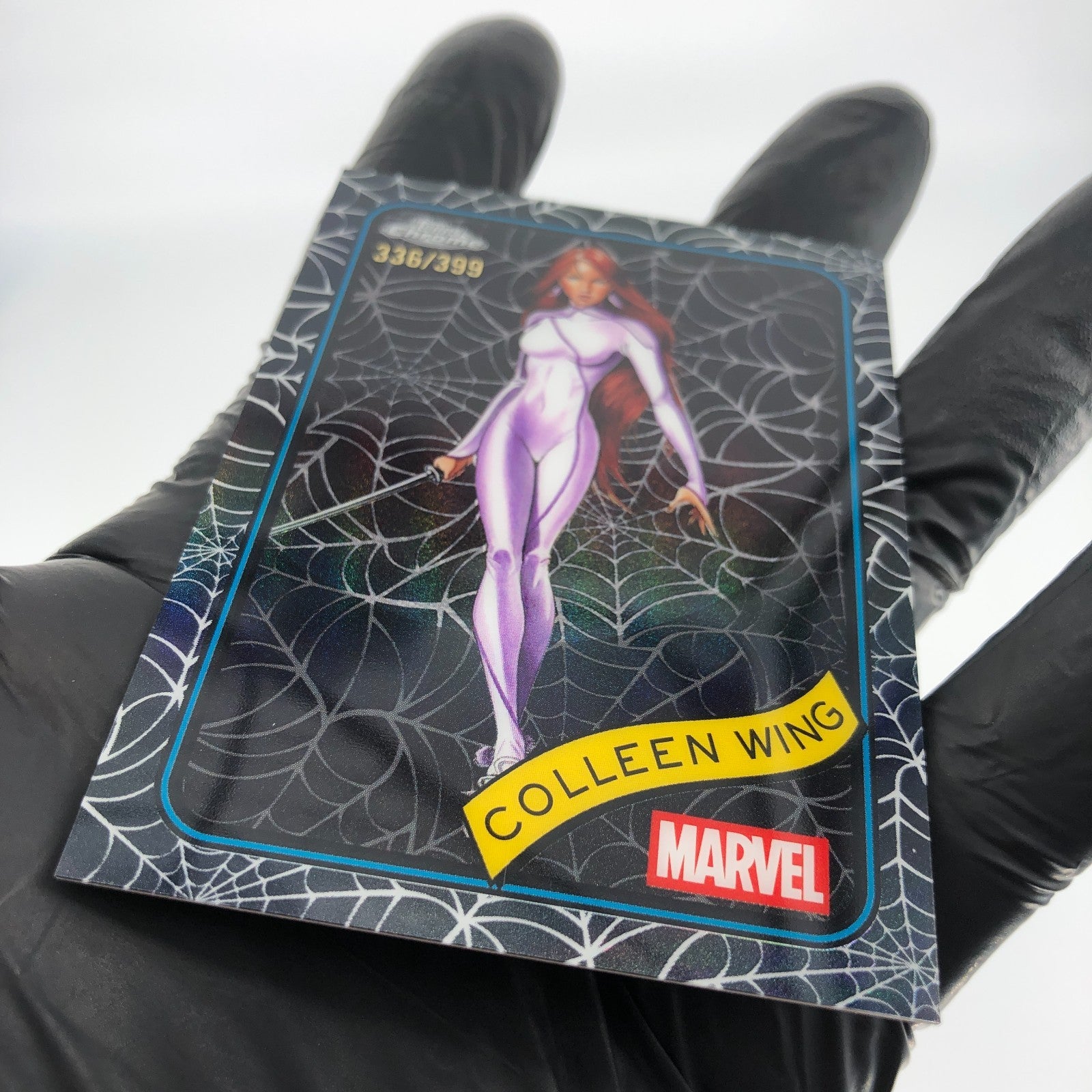 Marvel Card Colleen Wing 47 Black Web /399 Topps Chrome 2025 [NM]