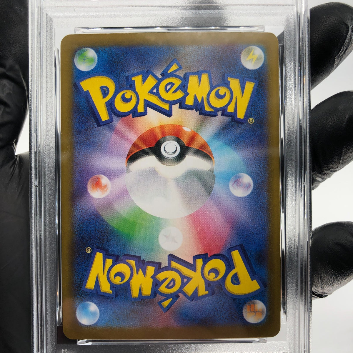 PSA 8 Pokemon Card Palafin Ex 207/187 SAR sv8a Japanese Karte [8]
