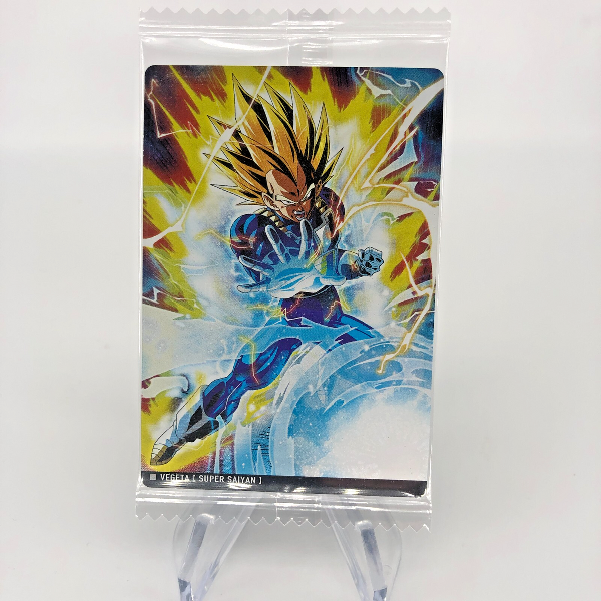 Dragonball Vegeta 3-23 Itajaga Wafer Card DBS Holo japanese [Sealed]
