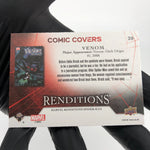 Marvel Card Venom 20 Comic Covers Fleer Upper Deck Renditions [NM]