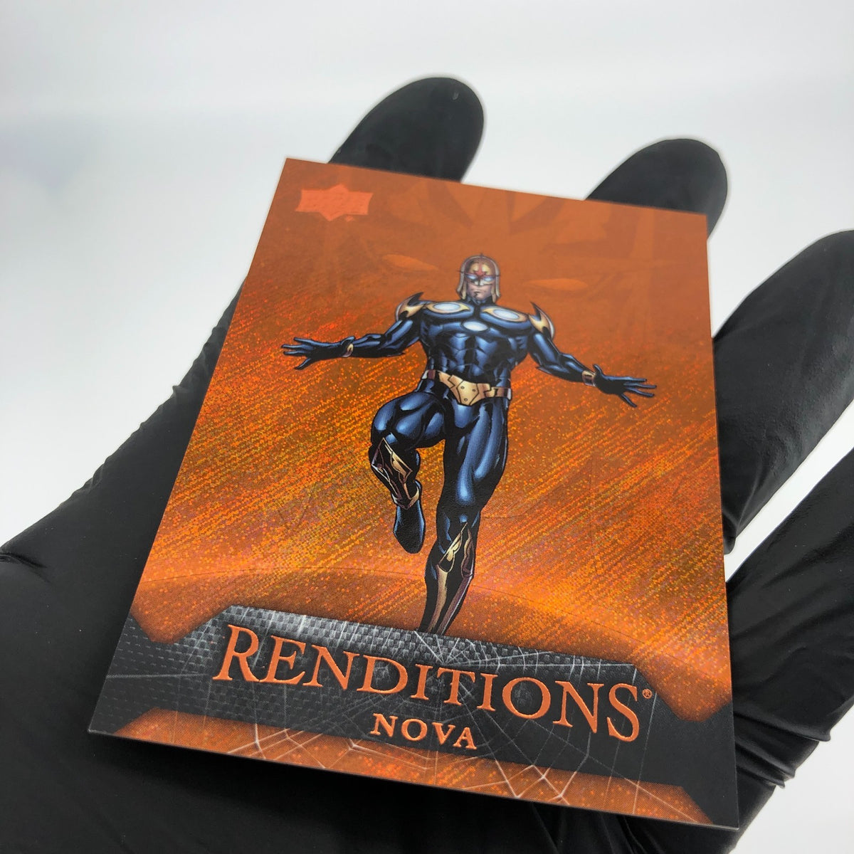 Marvel Card Nova 89 Orange  /299 Fleer Upper Deck Renditions [NM] 2