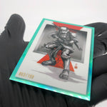 Star Wars Galaxy 2023 Reimagined Art GV-14 Aqua  /199 Insert Topps Chrome [NM]