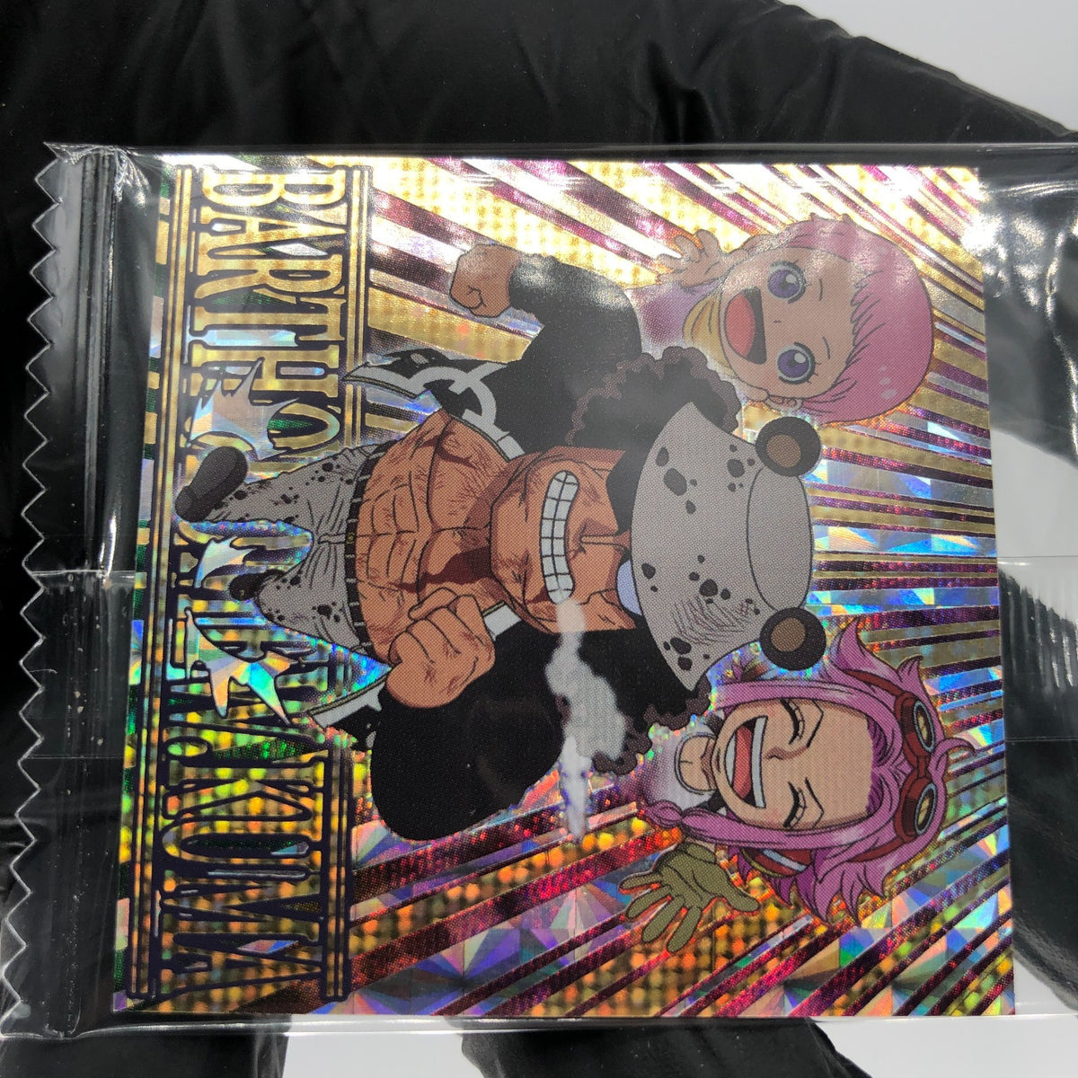 One Piece Kuma SW12-S1 SEC Holo Wafer  Japanese [Sealed]