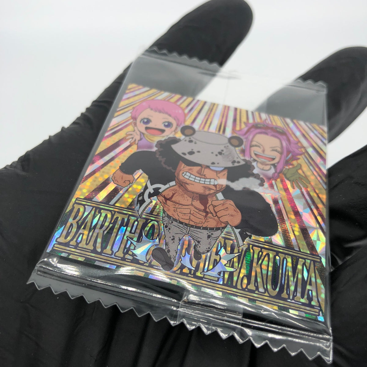 One Piece Kuma SW12-S1 SEC Holo Wafer  Japanese [Sealed]