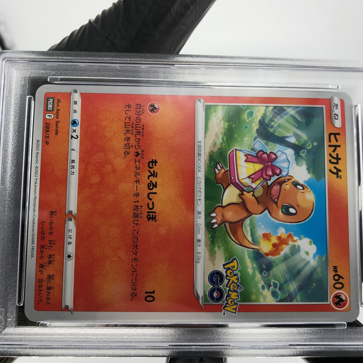 PSA 9 Pokemon Card Charmander 289/S-P Promo Go Japanese Karte [9]