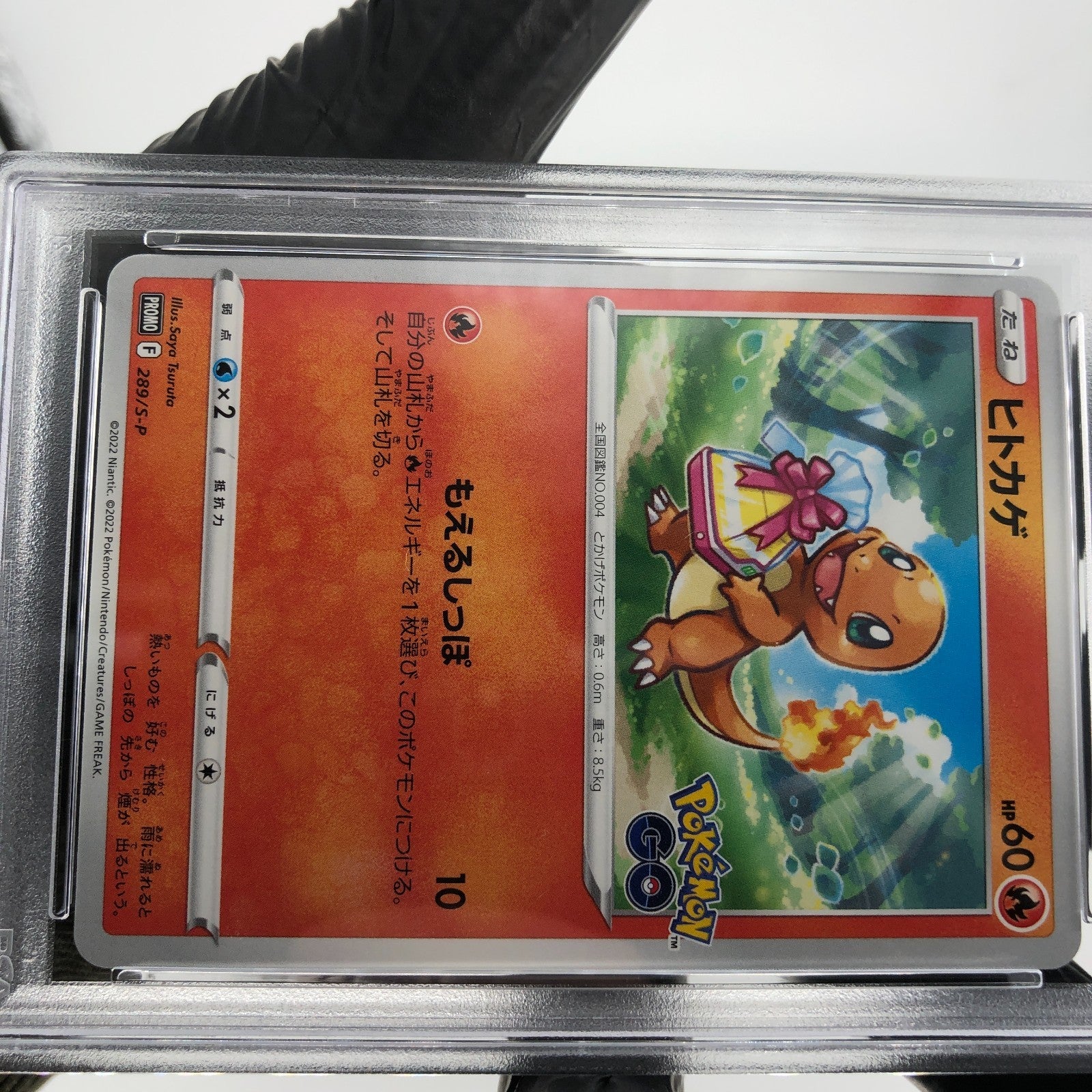 PSA 9 Pokemon Card Charmander 289/S-P Promo Go Japanese Karte [9]