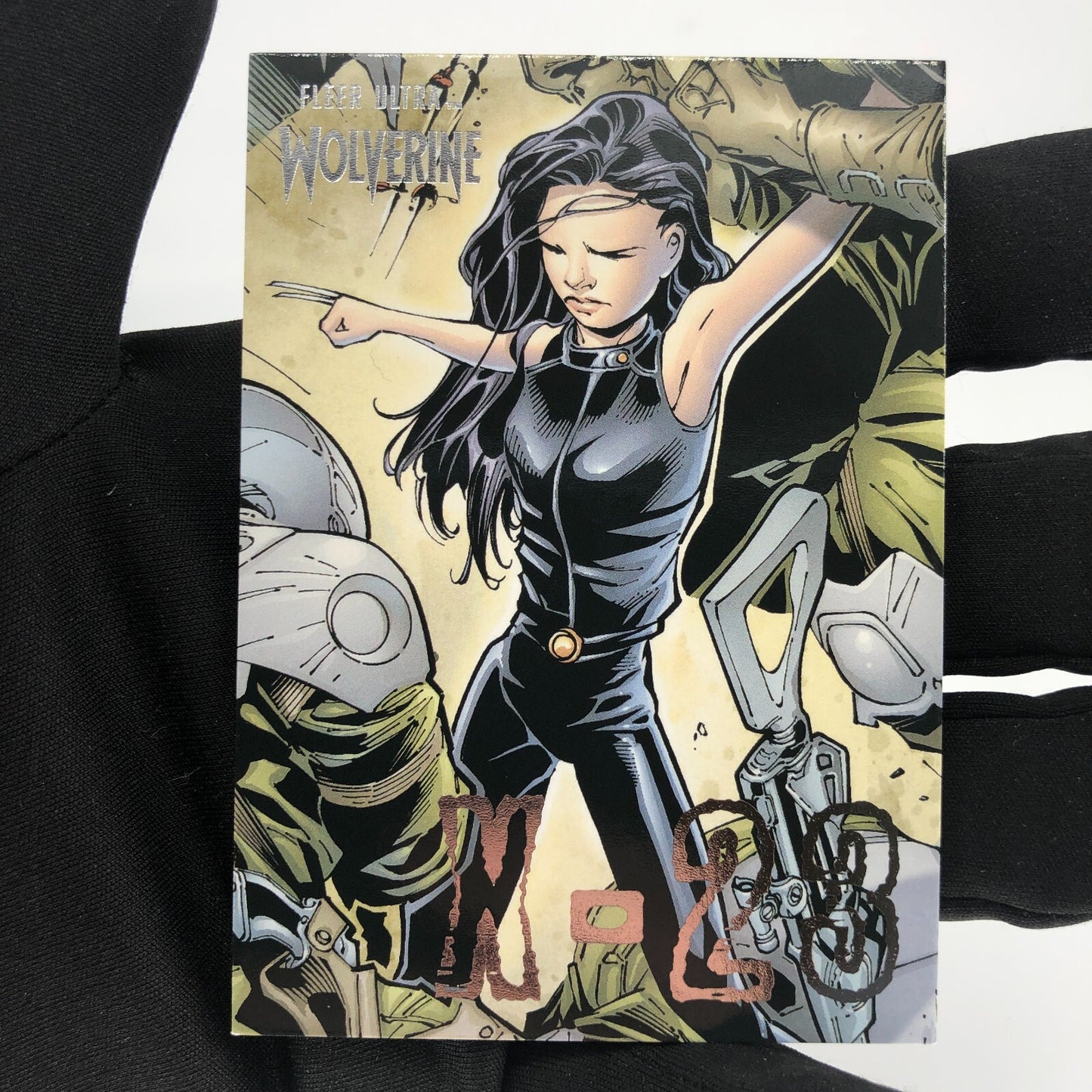 Marvel Card X-23 X-4 Green Fleer Upper Wolverine Ultra [A]