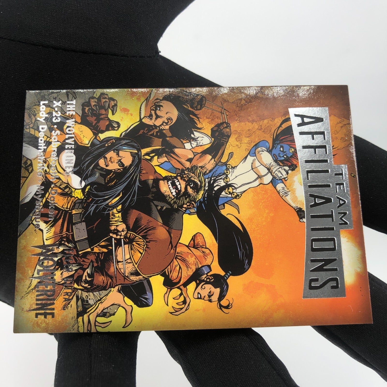 Marvel Card The Wolverines TA-9 Fleer Upper Deck Wolverine Ultra [Rank A]