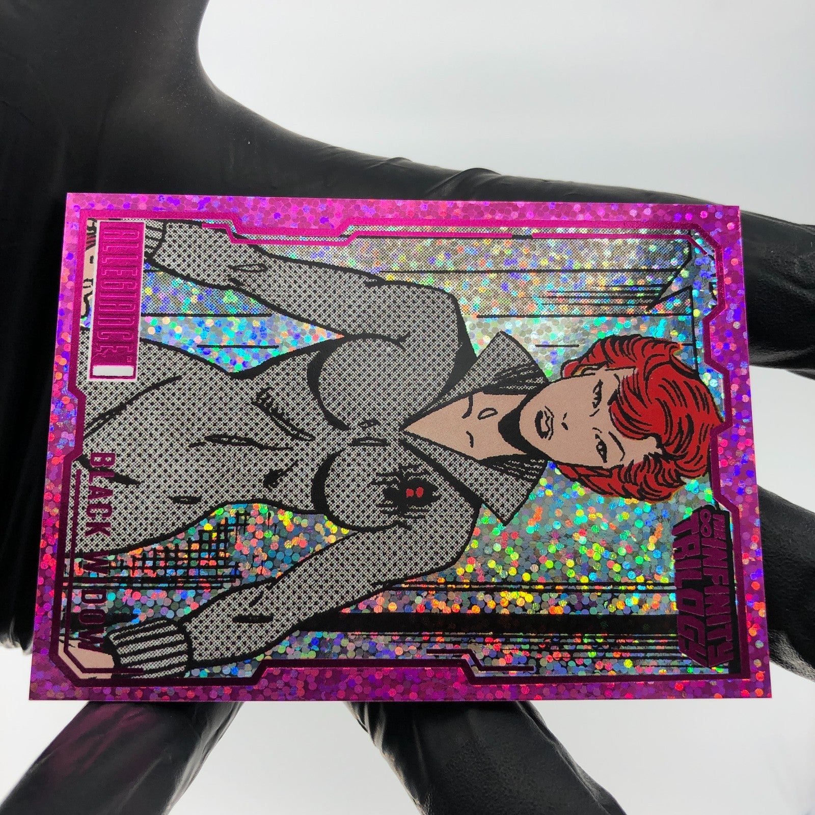 Marvel Card Black Widow 32 Magenta /199 Infinity Allegiance Upper Deck [NM]