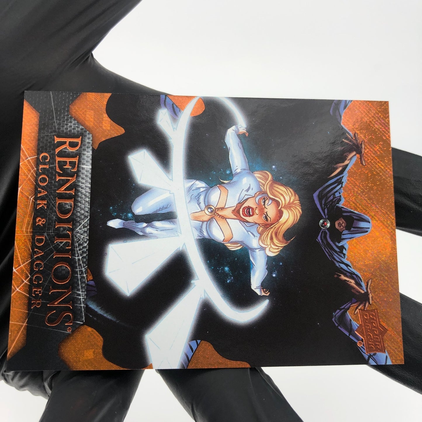 Marvel Card Cloak & Dagger 84 Orange  /299 Fleer Upper Deck Renditions [NM]