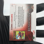 Marvel Card Black Cat Mysterio 55 Comic Covers Fleer Upper Deck Renditions [NM]