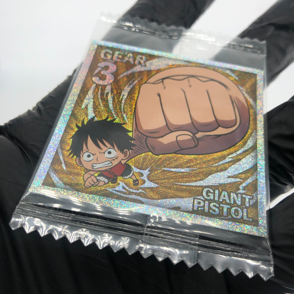 One Piece Luffy Gear 3 SW6-24 GR Holo Wafer  Japanese [Sealed]