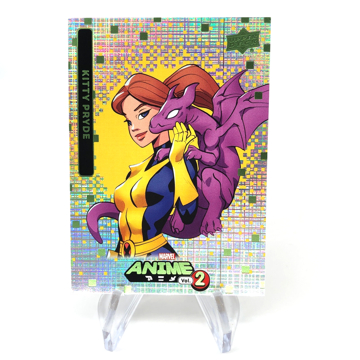 Marvel Card Kitty Pryde 44 Anime Vol.02 Holo Upper Deck Fleer [NM]