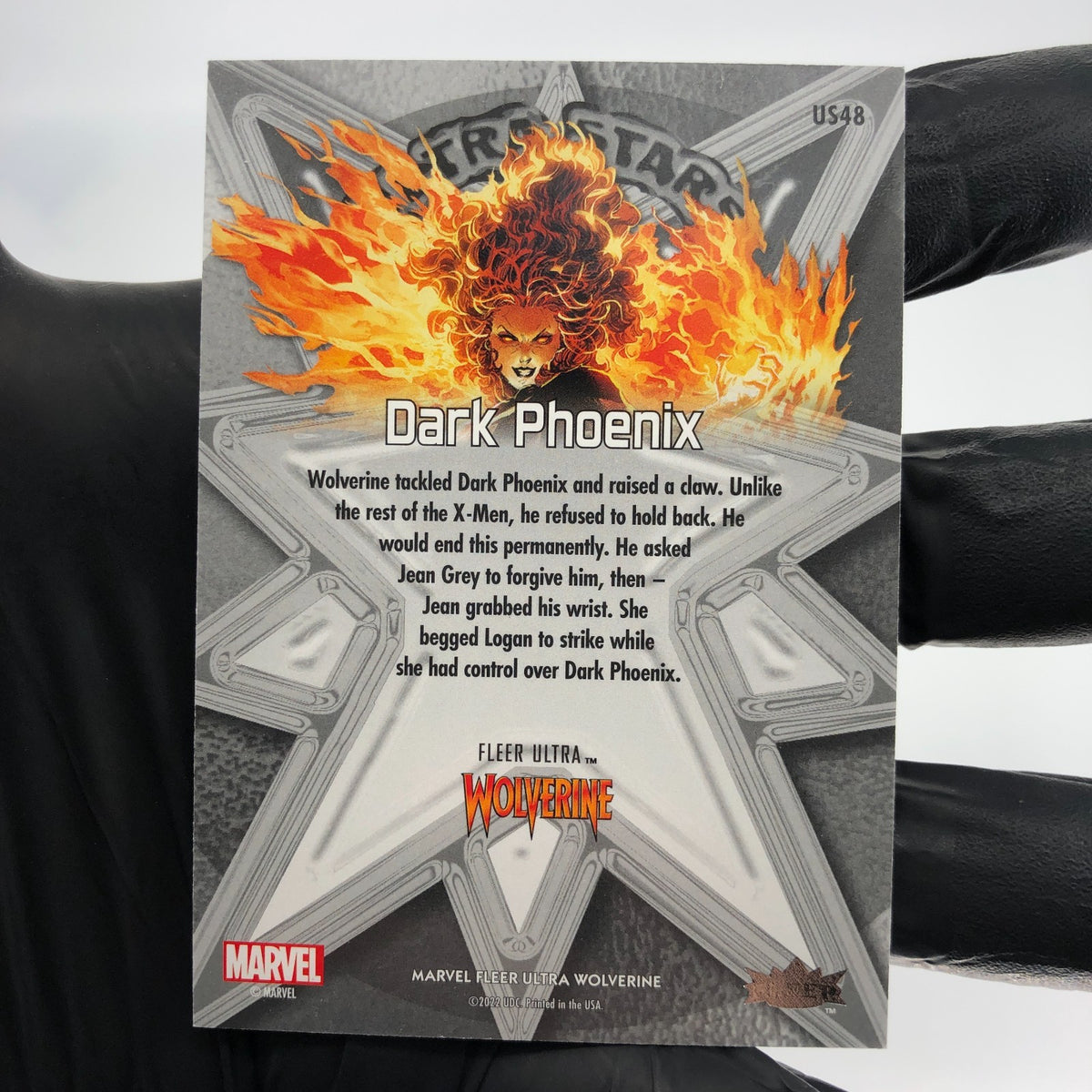 Marvel Card Dark Phoenix US48 Wolverine 2022 Fleer Upper Deck [NM]