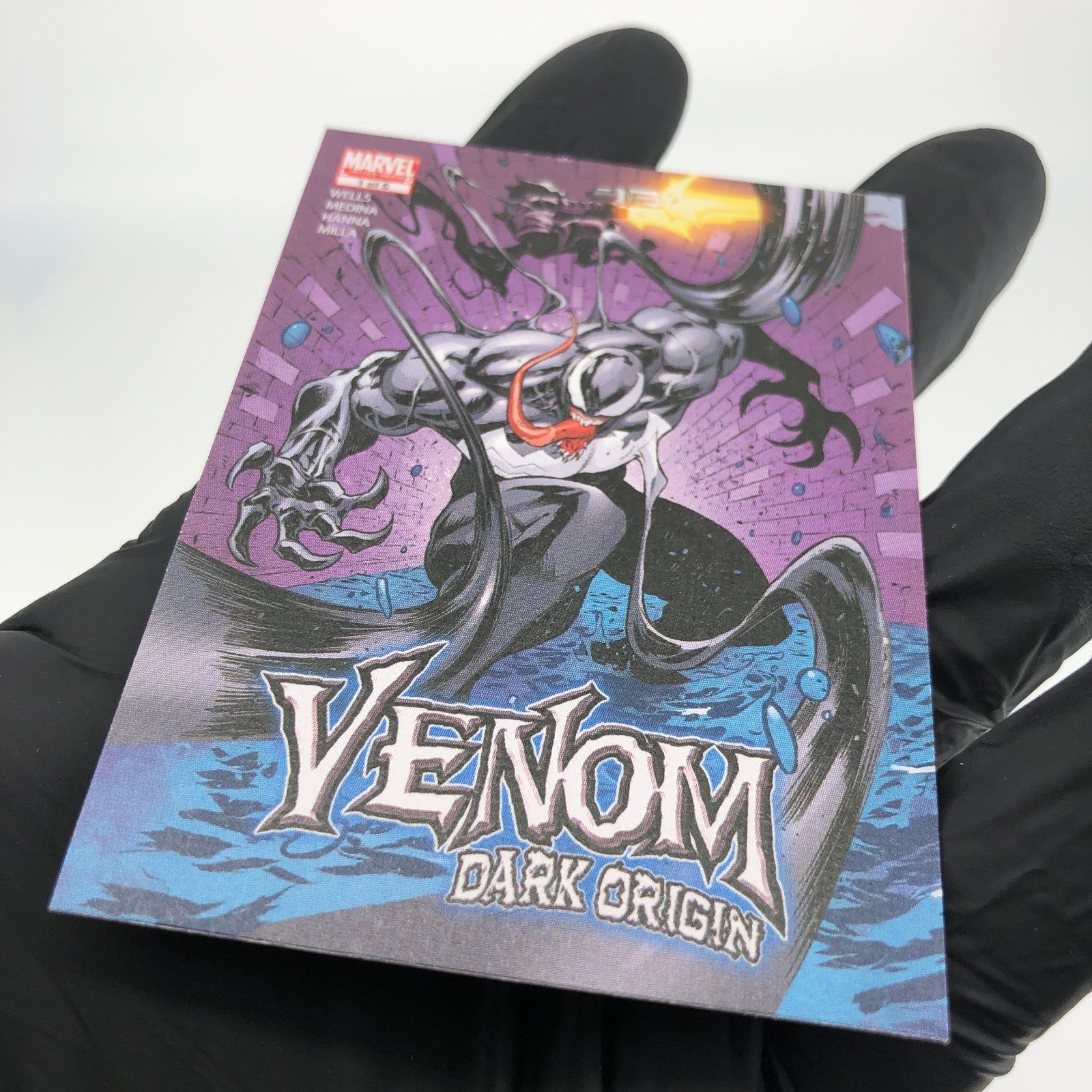 Marvel Card Venom 20 Comic Covers Fleer Upper Deck Renditions [NM]
