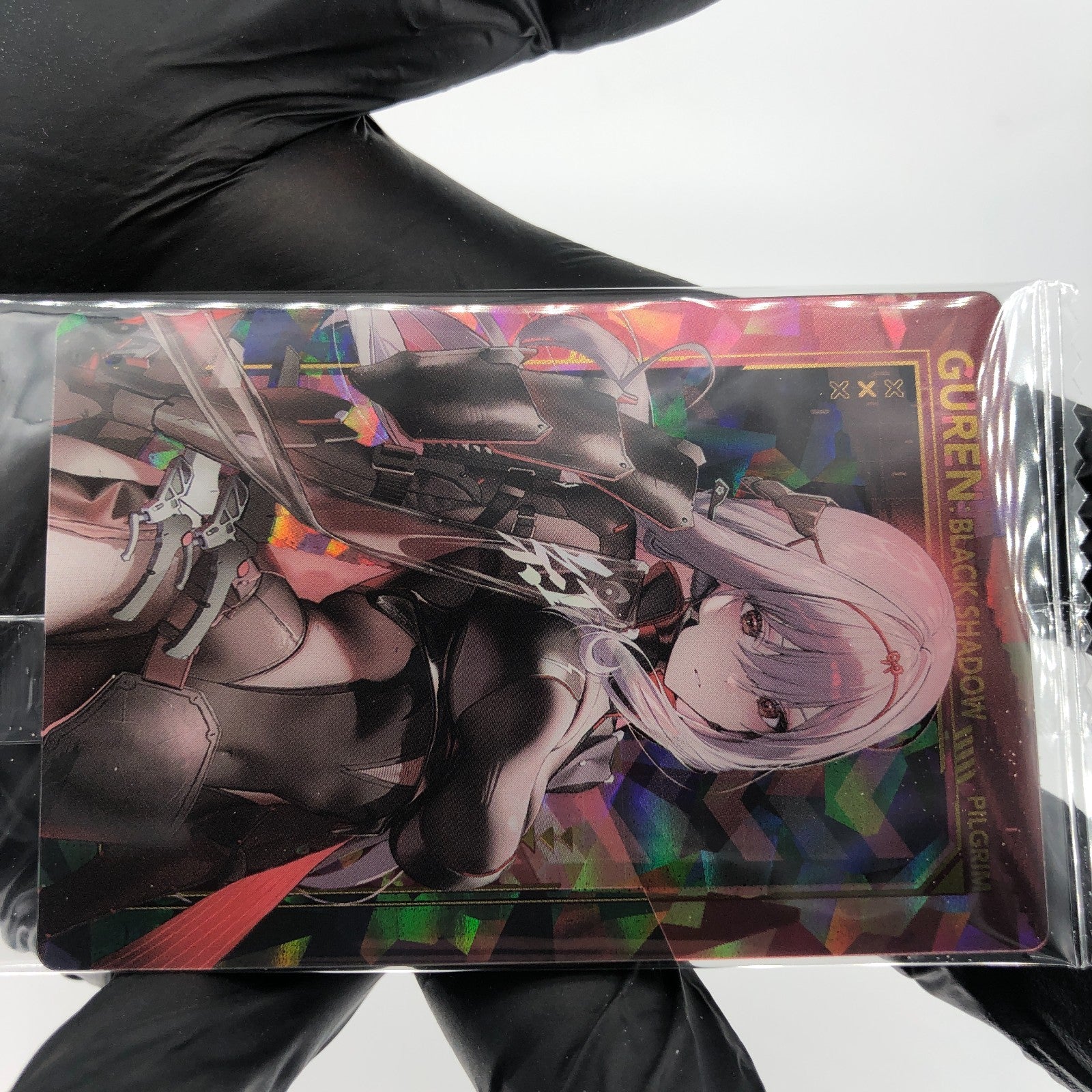 Nikke Card Guren Black Shadow No.026 Wafer Holo Bandai Japanese Sealed [Rank S]