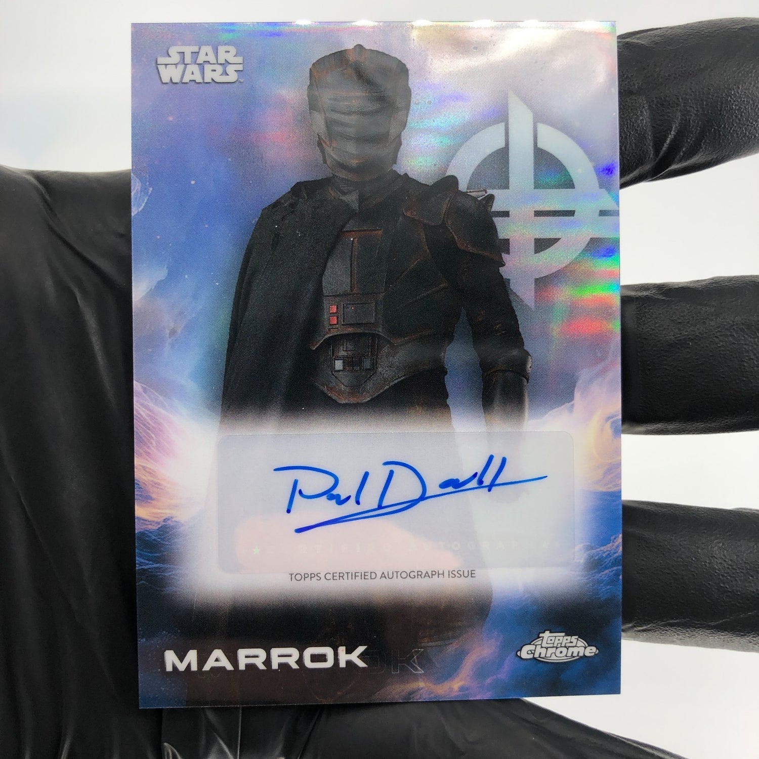 2025 Topps Chrome Star Wars Marrok A-PD Signed Paul Darnell [NM]