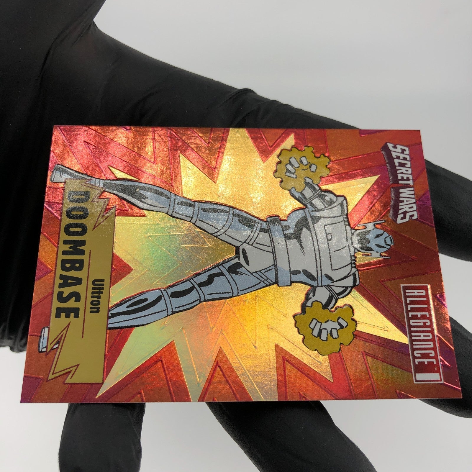 Marvel Card Secret Wars Ultron Doombase DB-4 Allegiance Upper Deck [NM]