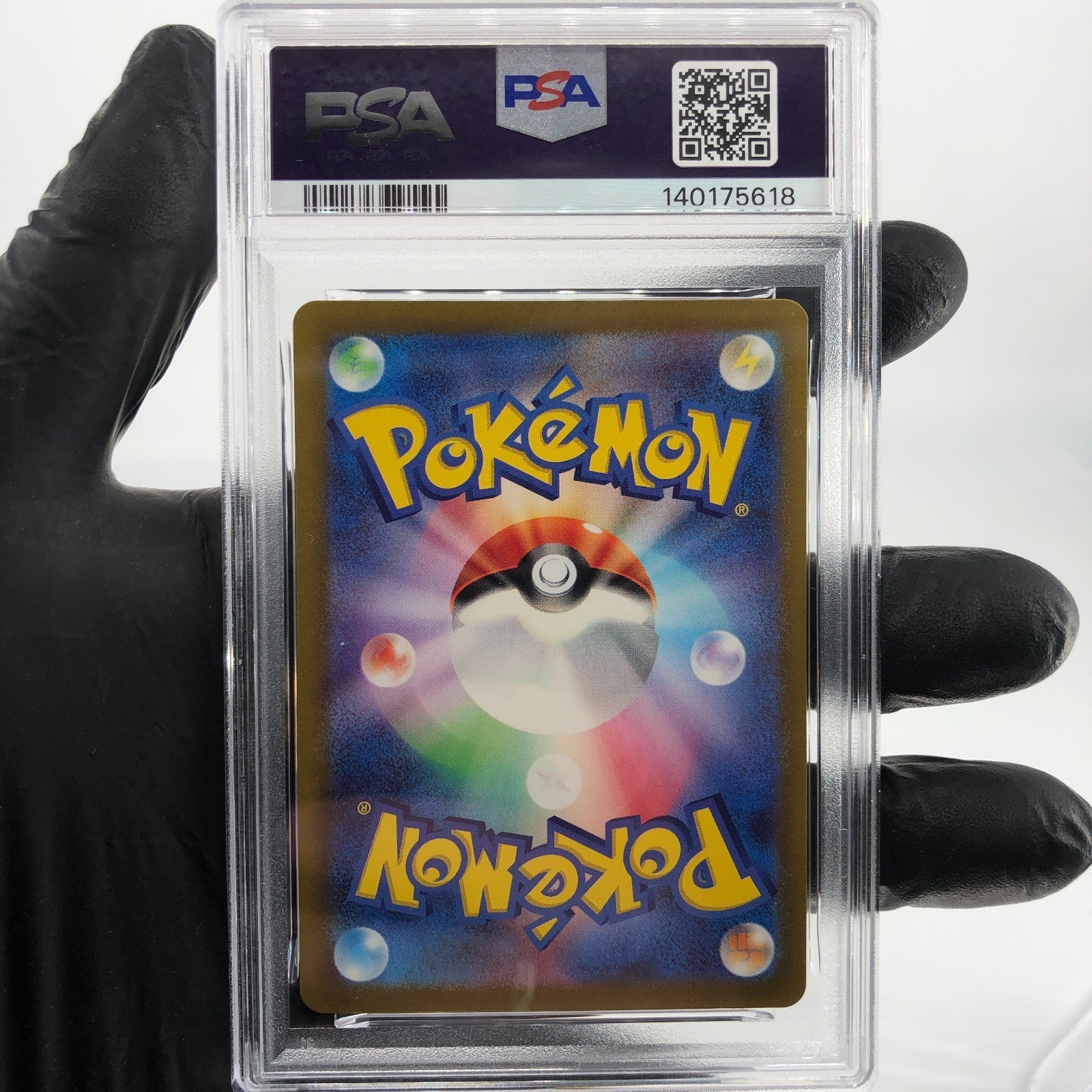 PSA 9 Pokemon Card Larvitar 114/108 AR SV3 Japanese Karte [9]