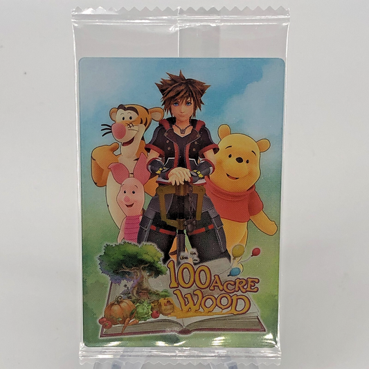 Kingdom Hearts Card Wafer 100 Acre Wood 008 Memorial Collection Japan [Sealed]