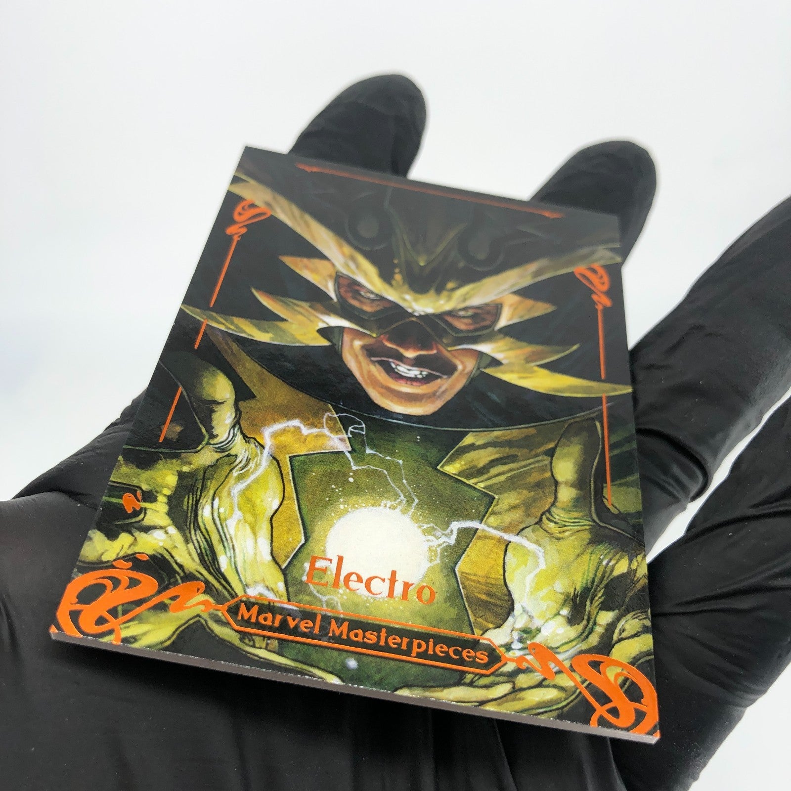 Marvel Card Elektro 16 Orange /99 Fleer Upper Deck Masterpieces 2018 [NM]
