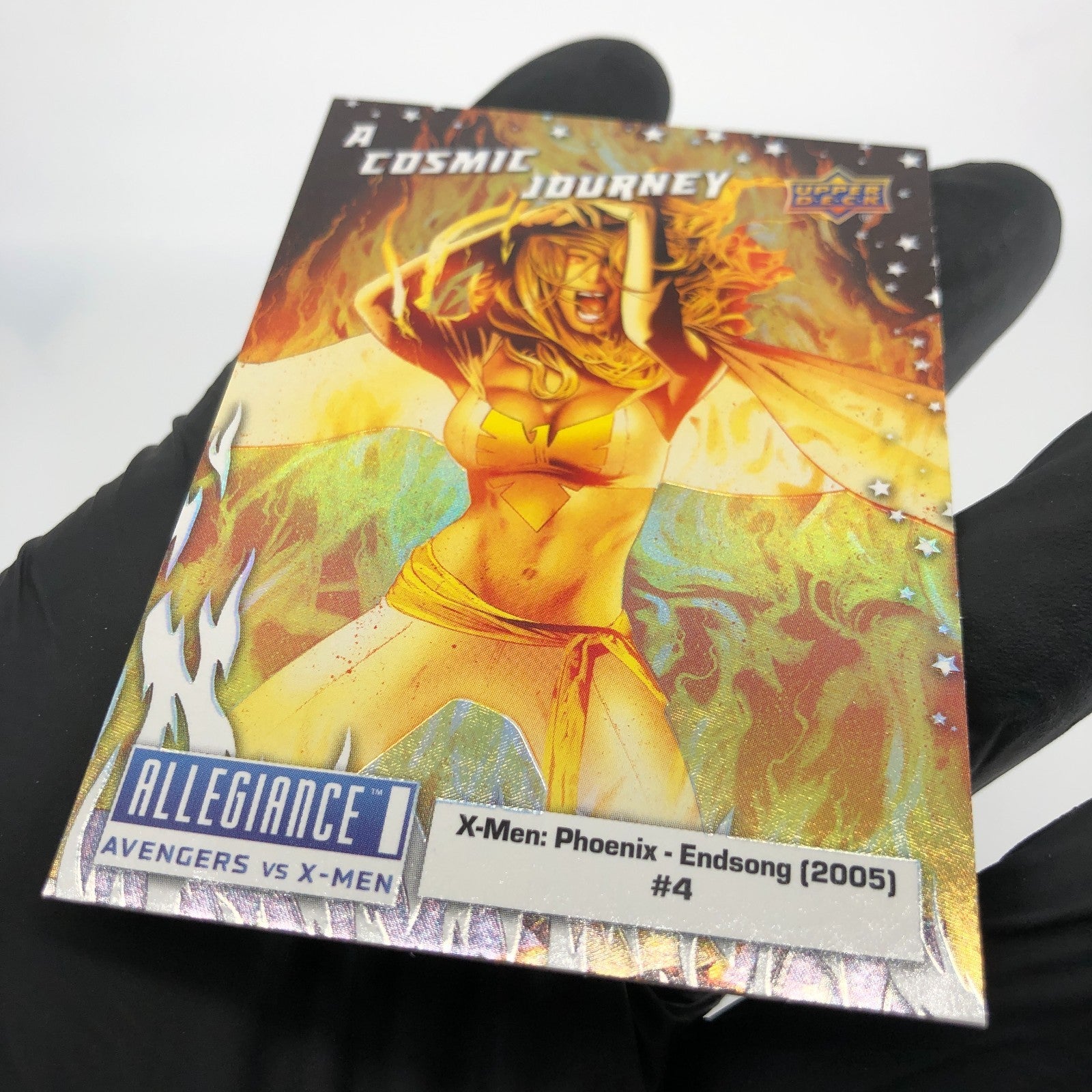 Marvel Card Phoenix Cosmic Journey PJ8 Holo Allegiance Upper Deck [NM]