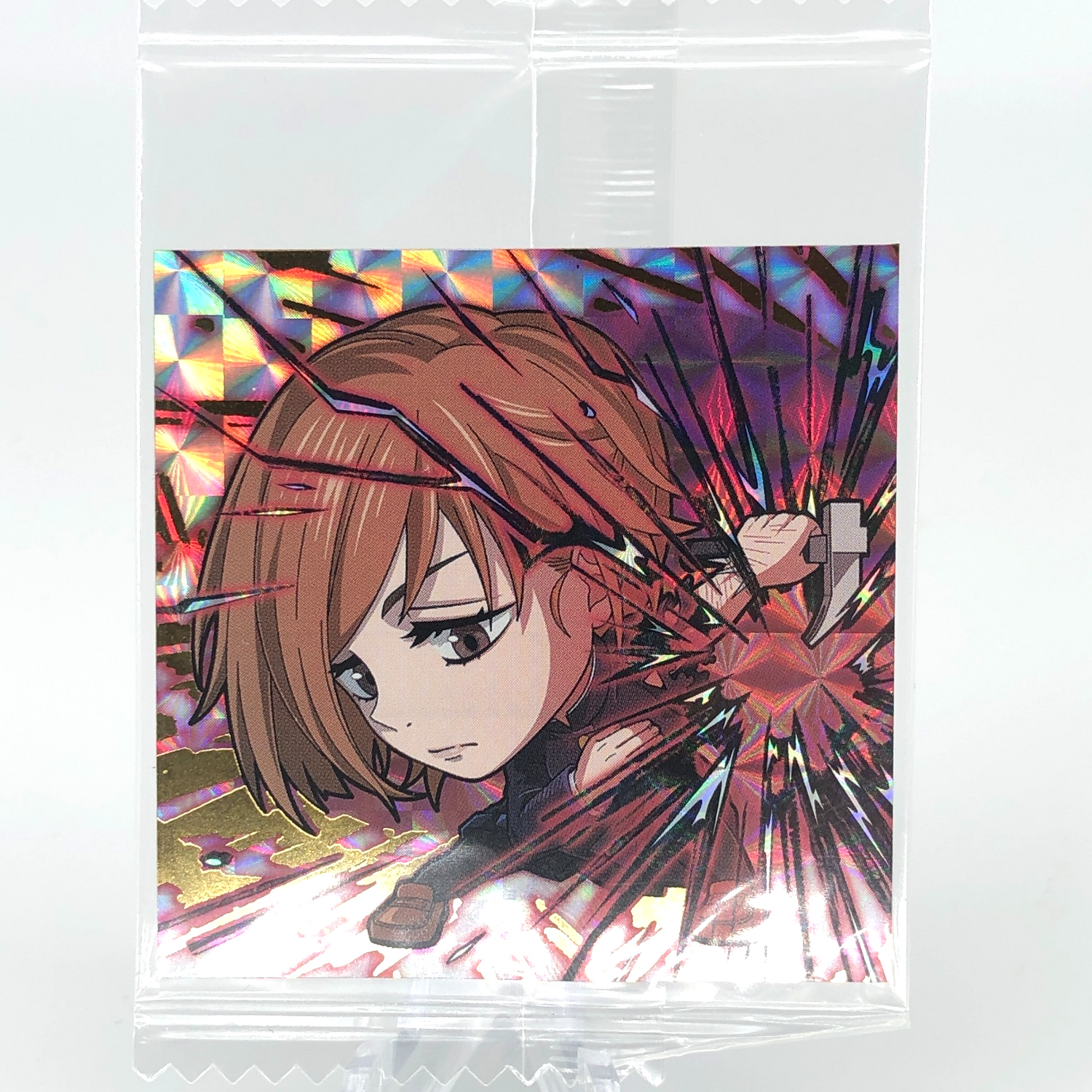 Jujutsu Kaisen Nobara Kugisaki 2-26 R Four Star Holo Wafer Japanese [Sealed]