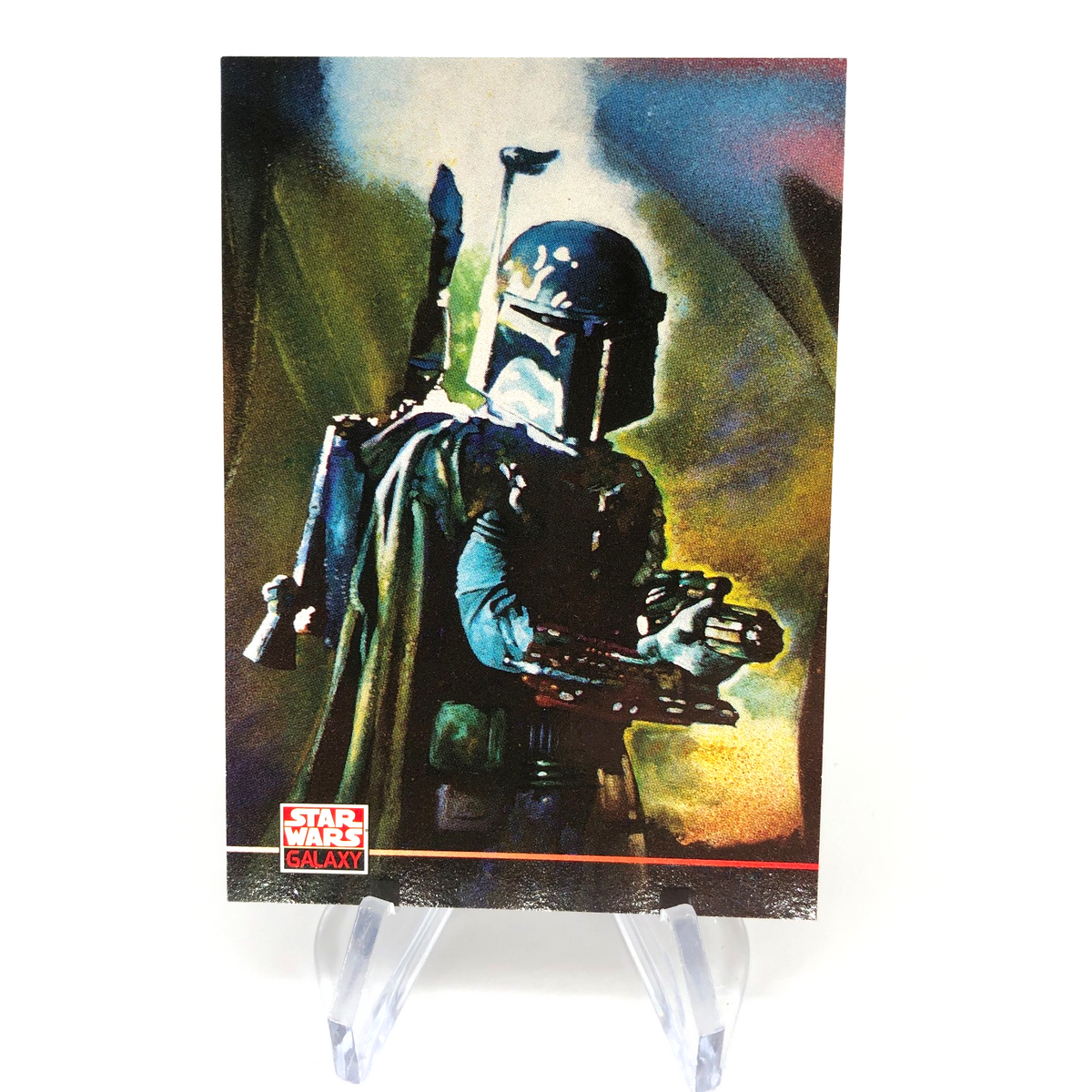 Star Wars Galaxy Card Boba Fett New Viosions 211 Topps  1994 [NM]