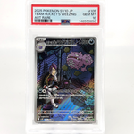 PSA 10 Pokemon Card Weezing 105/098 AR SV10 Team Rocket Japanese Karte [10] 2
