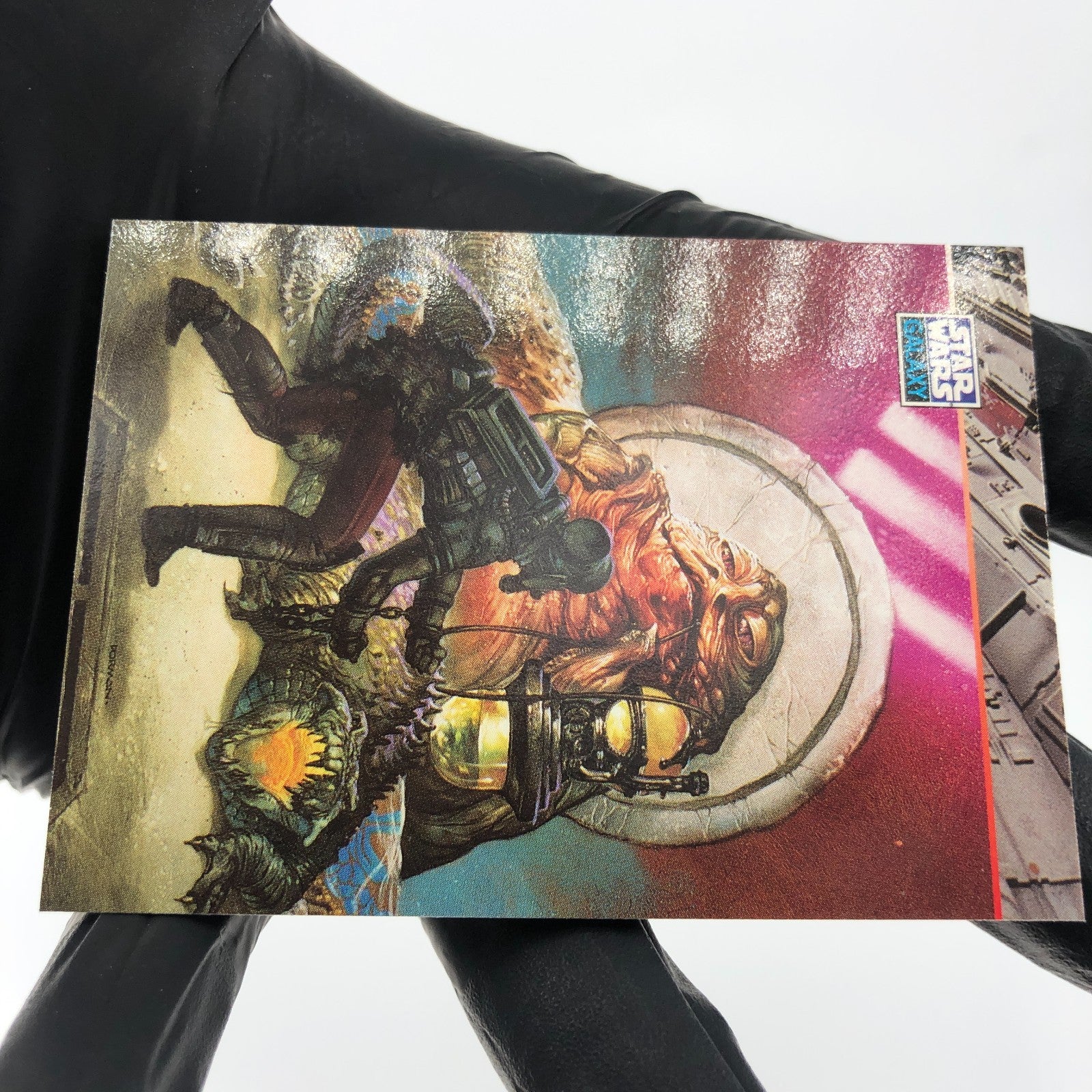 Star Wars Galaxy Card Jabba 160 The Art of Topps Vader 1994 [NM]