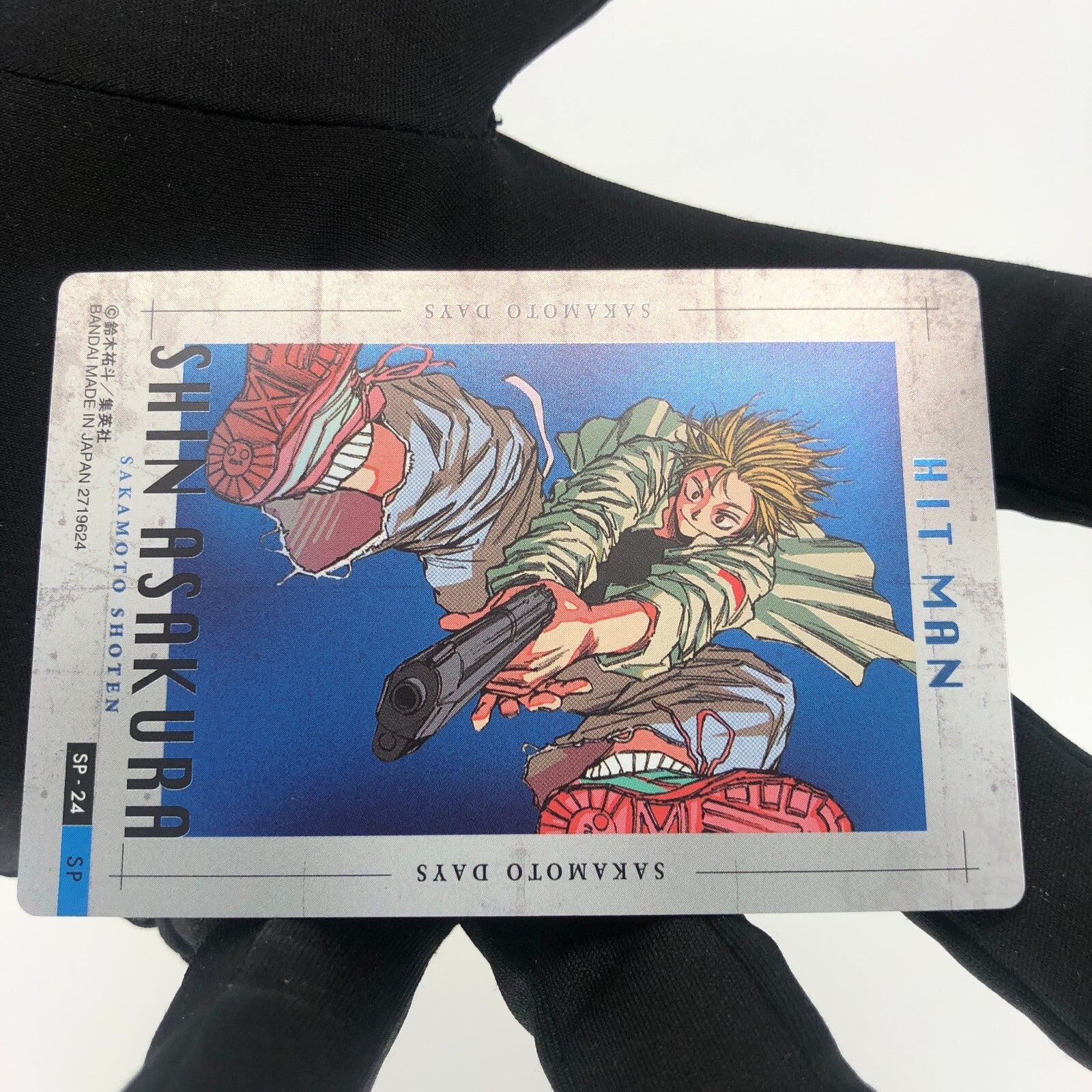 Sakamoto Days Card Wafer Shin Asakura SP-24 Holo Japanese [Mint]