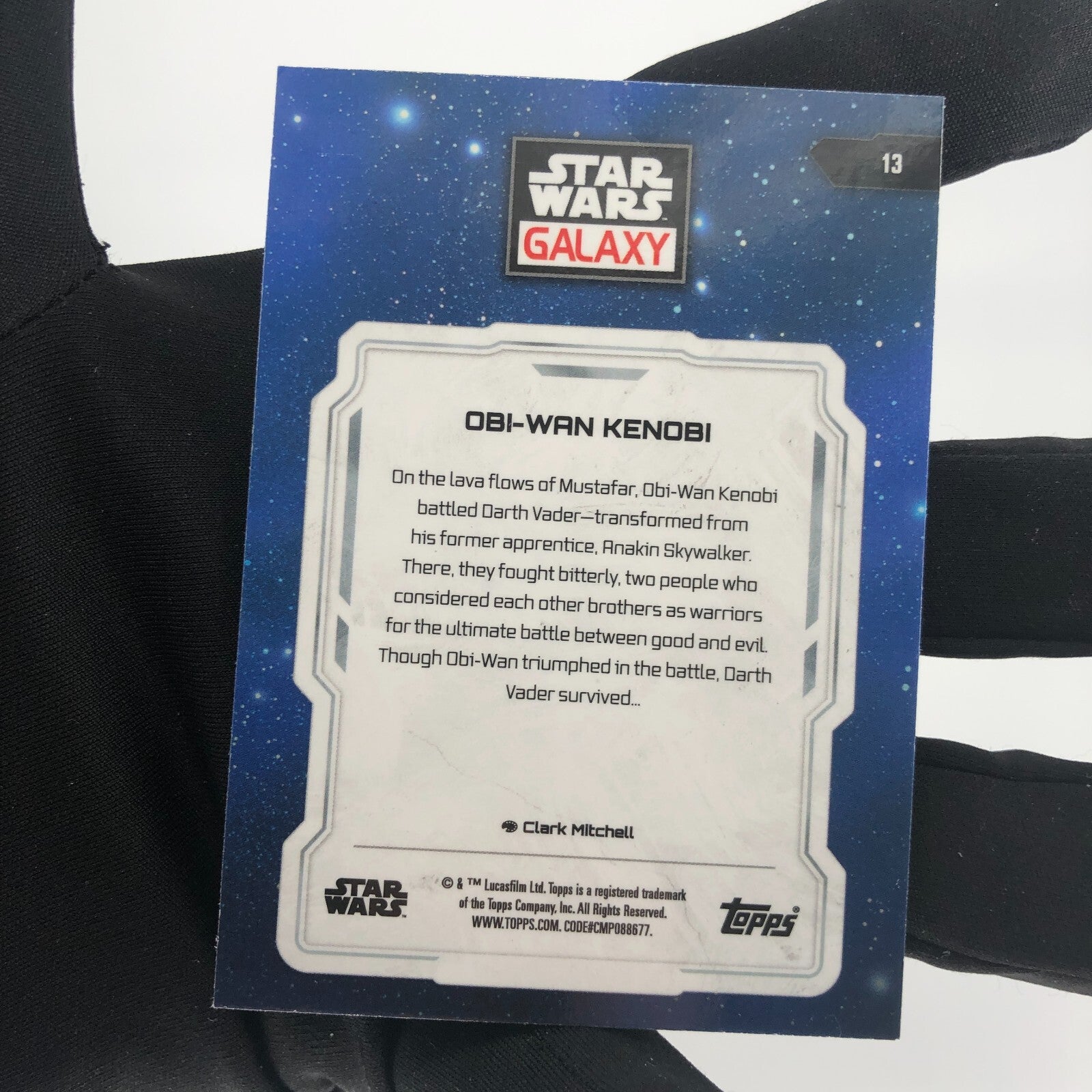 Star Wars Galaxy 2024 Obi-Wan Kenobi 13 Base Topps Chrome [Rank A]