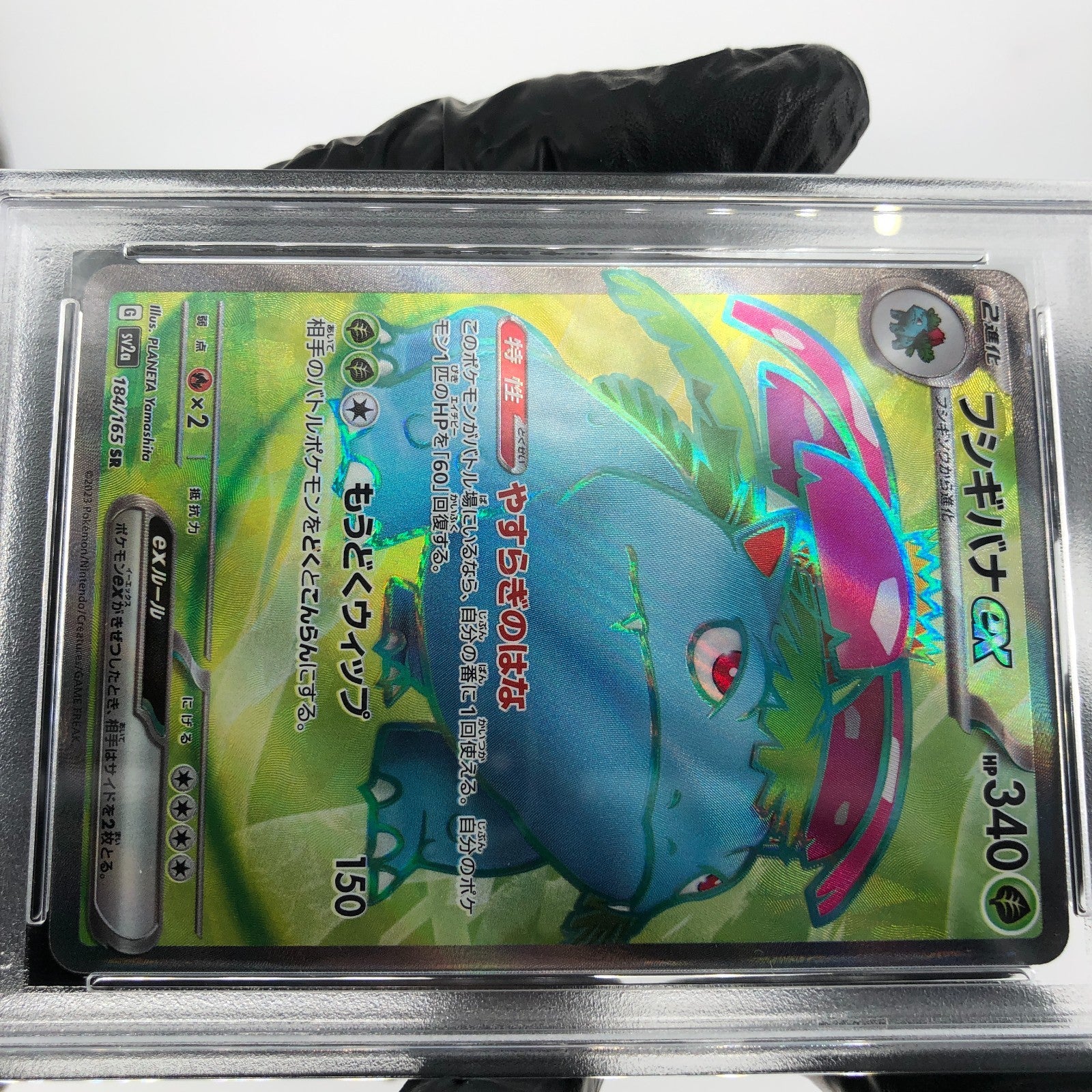 PSA 9 Pokemon Card Venusaur 184/165 SR SV2a japanese Karte [9]