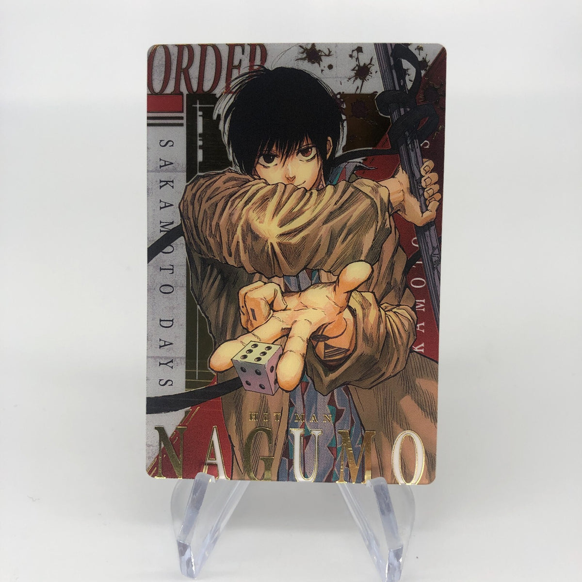 Sakamoto Days Card Wafer Nagumo SP-25 Holo Japanese [Mint]