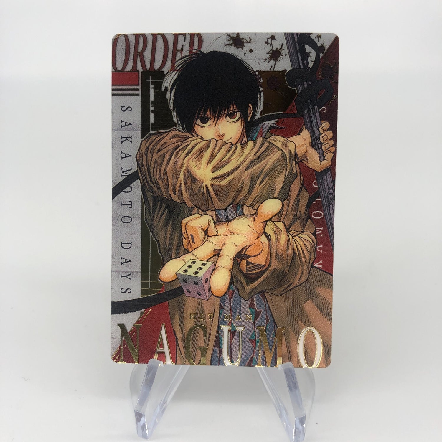 Sakamoto Days Card Wafer Nagumo SP-25 Holo Japanese [Mint]