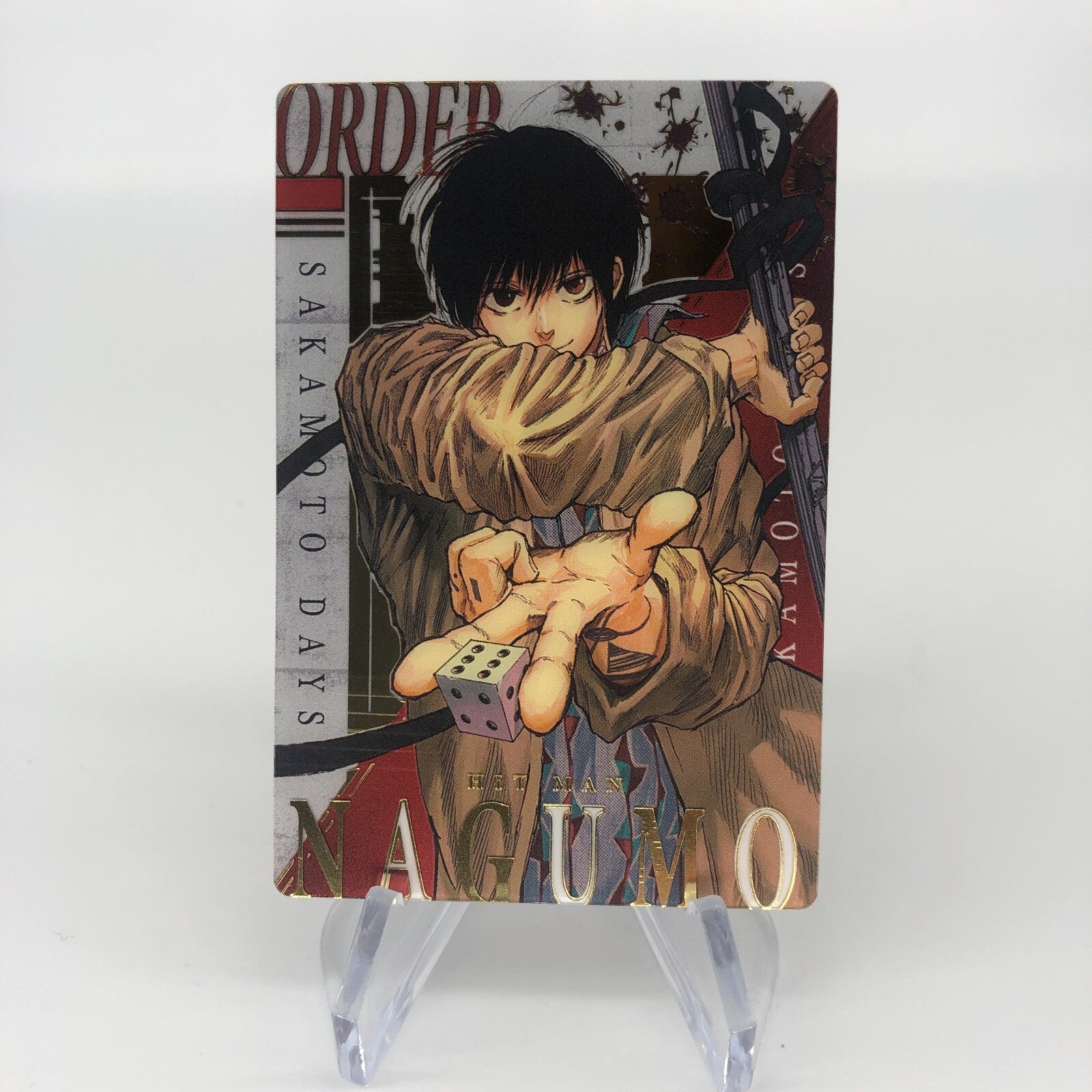 Sakamoto Days Card Wafer Nagumo SP-25 Holo Japanese [Mint]