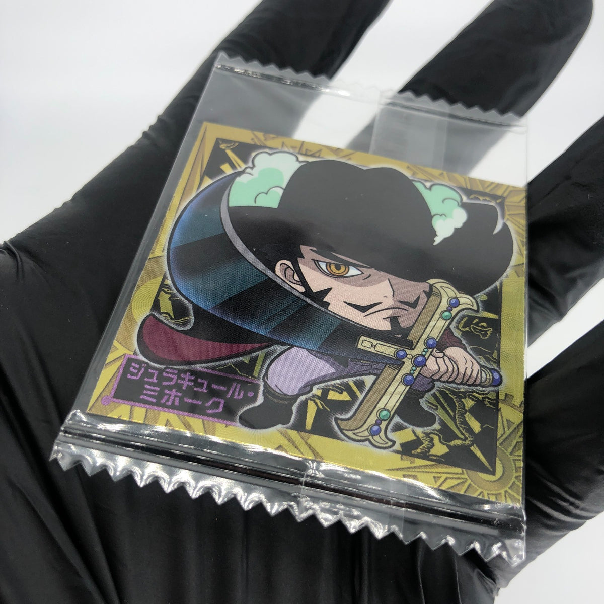 One Piece Mihawk SW2-14 R Holo Wafer  Japanese [Sealed]