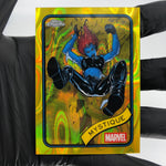Marvel Card Mistique 7 Yellow Lava Refractor Topps Chrome 2025 [NM]