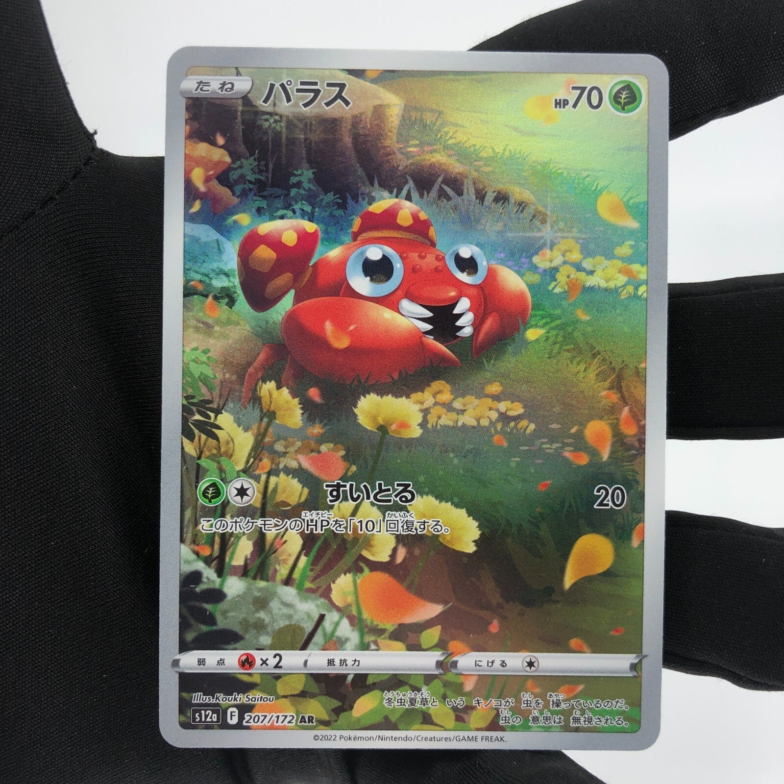 Pokemon Card Paras 207/172 AR s12a Japanese Karte [Mint]