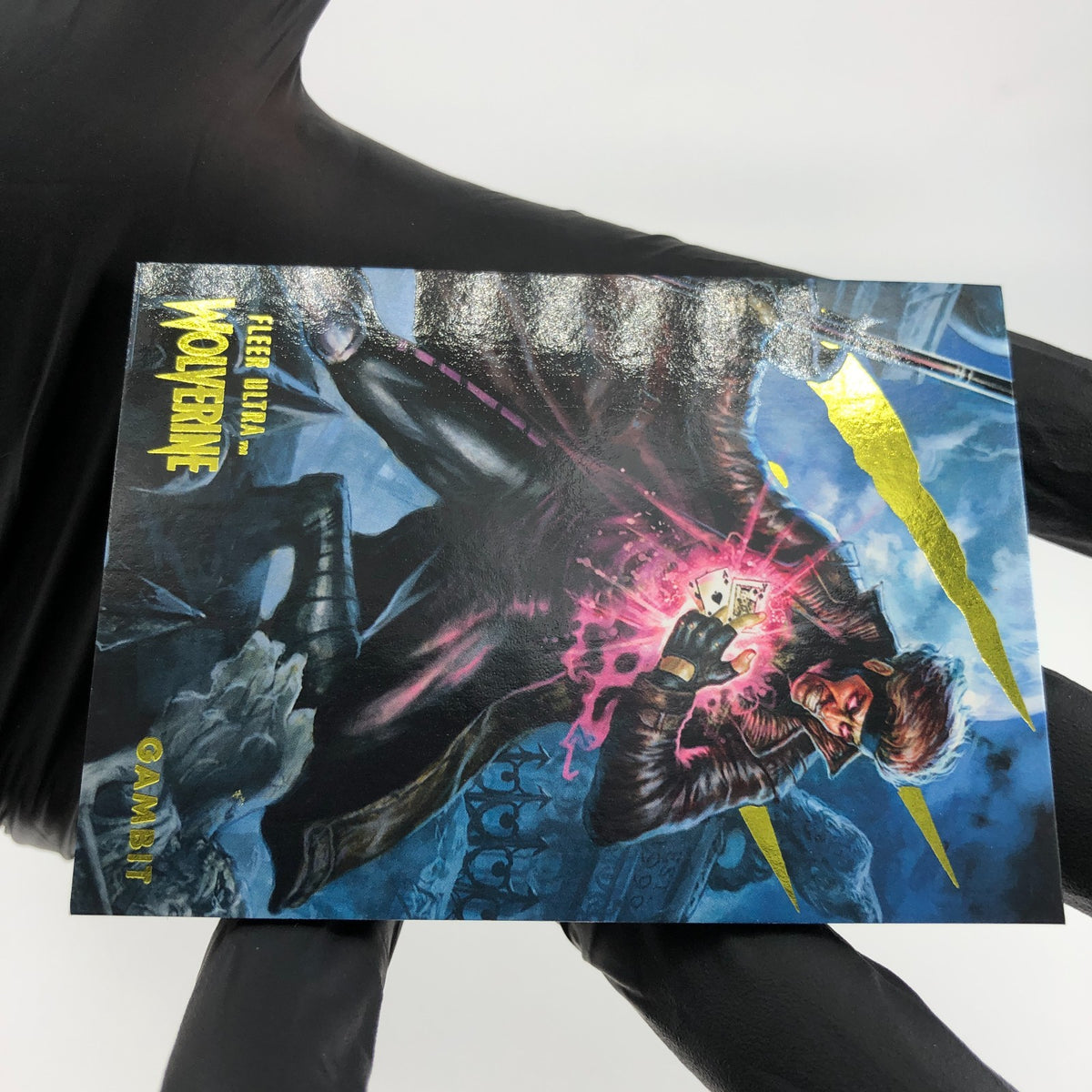 Marvel Card Gambit 56 Gold /90 Fleer Upper Deck Ultra Wolverine [NM]
