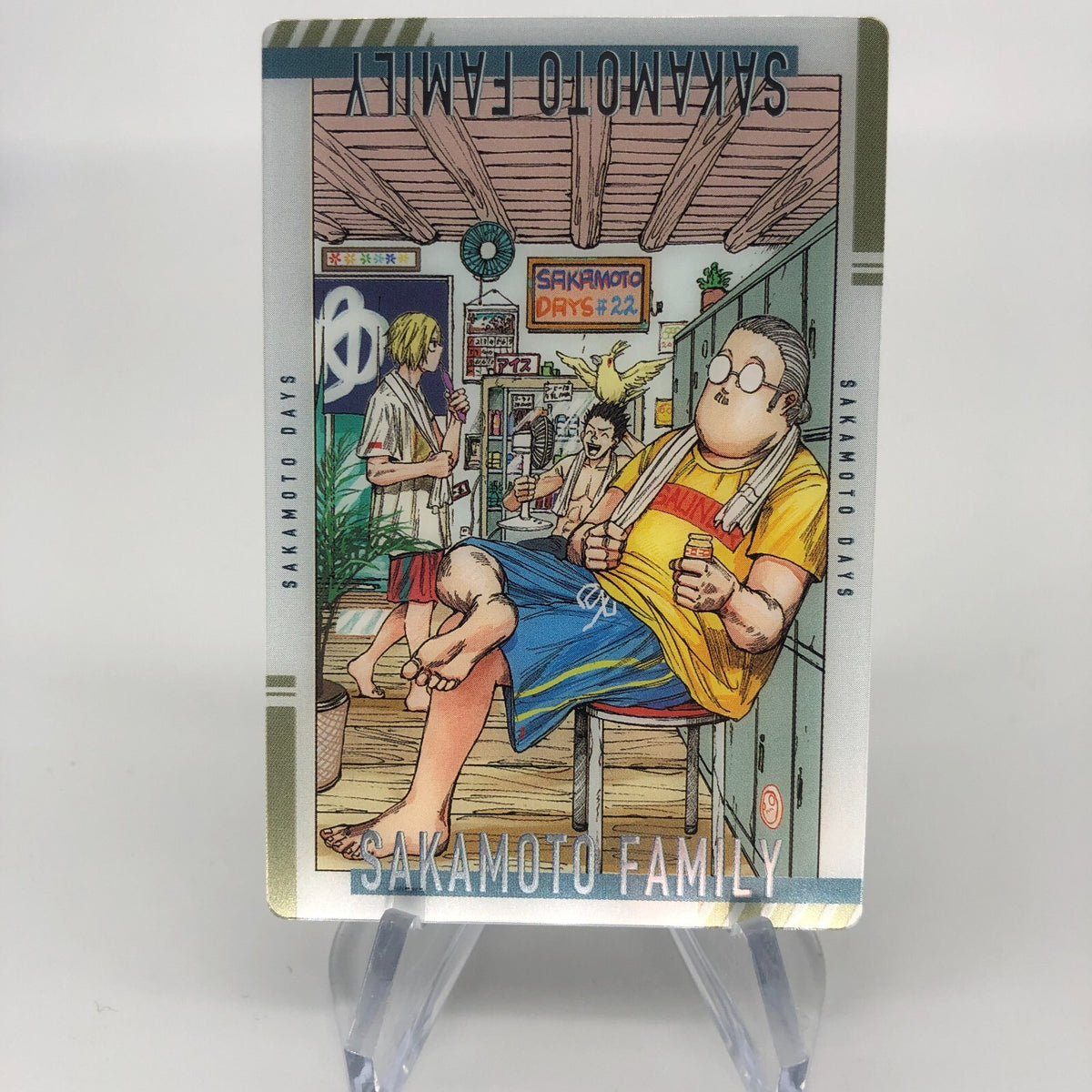 Sakamoto Days Card Wafer Family V-16 Holo Japanese [Mint]